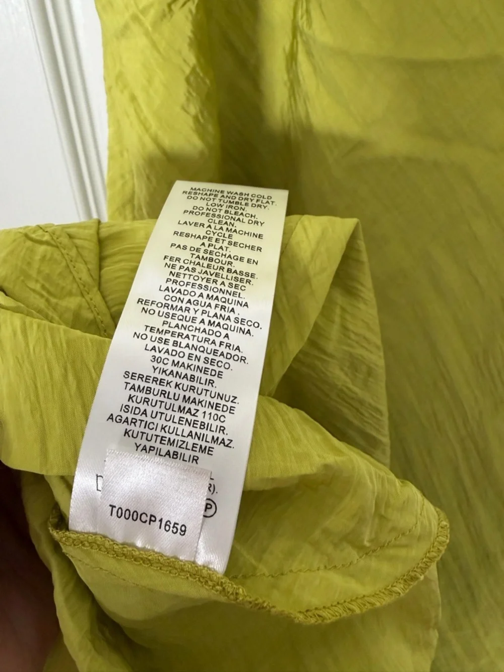 NWOT*Tibi The Crinkle Slip Midi Bias Dress - US 4 - Picture 10 of 11
